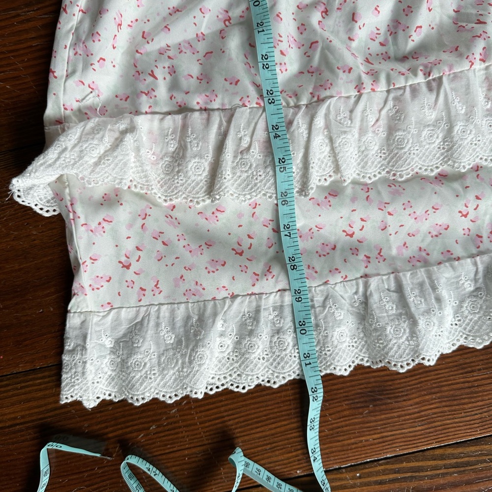 White Sleeveless Babydoll Mini Dress with Ruffled Tiers - Picture 2 of 4